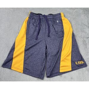 Champion LSU Tigers Shorts Men's‎ Small Purple Gold  Activewear Sports